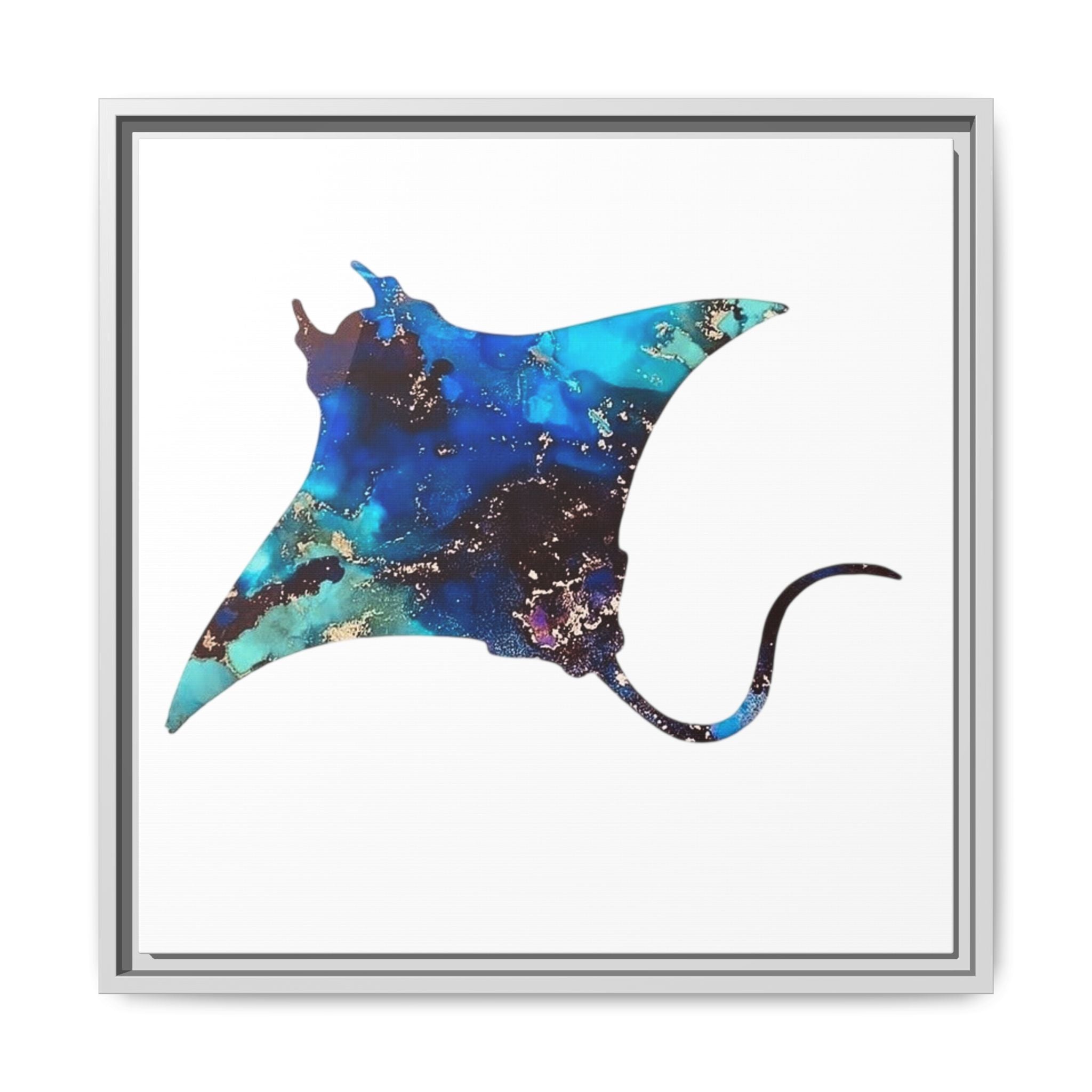 Ray 2, Matte Canvas, Framed (Multi-color)