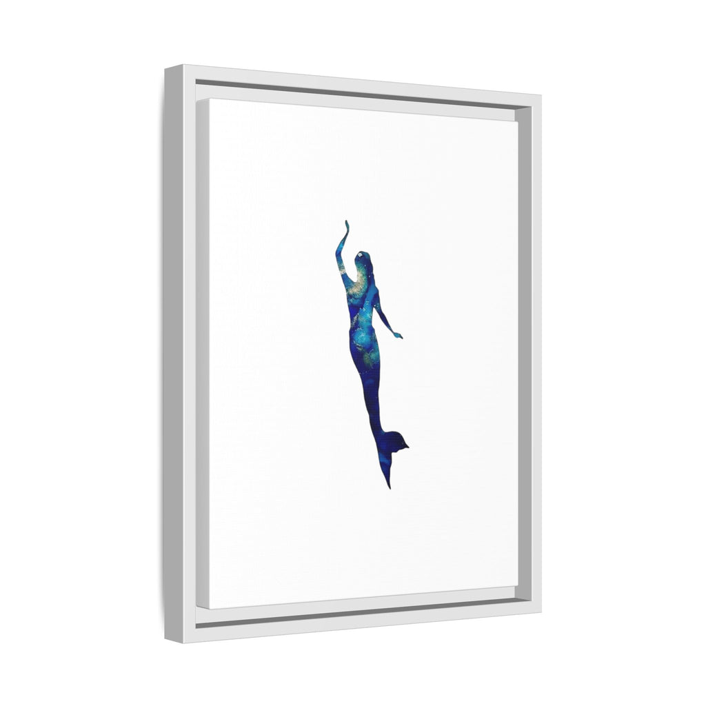 Mermaid 3, Matte Canvas, Framed (Multi-color)