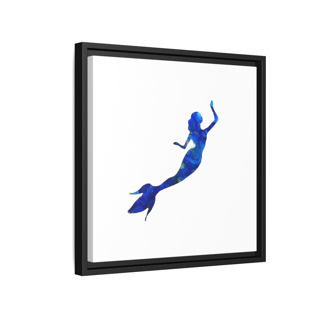 Mermaid 1, Matte Canvas, Framed (Multi-color)
