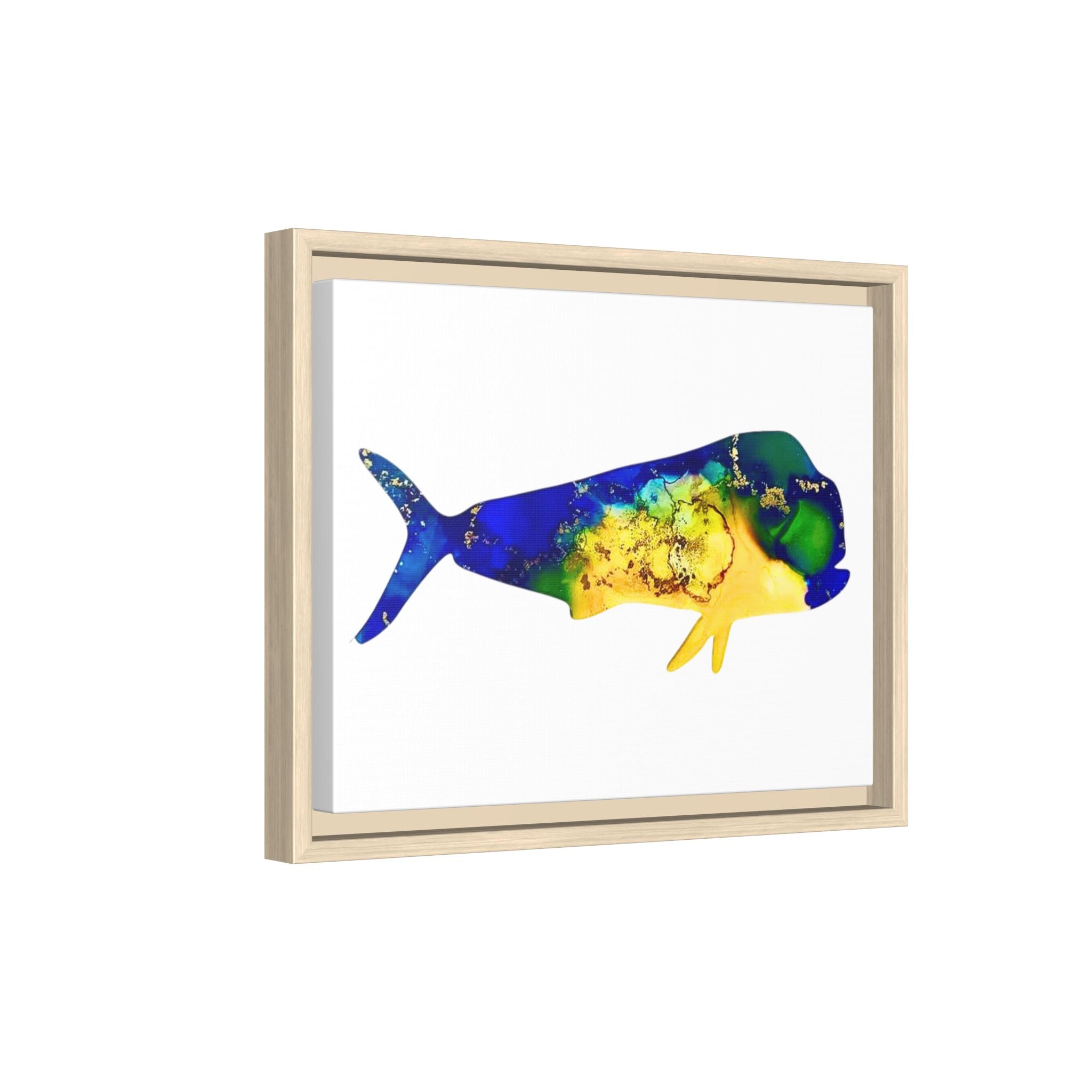 Mahi Mahi, Matte Canvas, Framed (Multi-color)