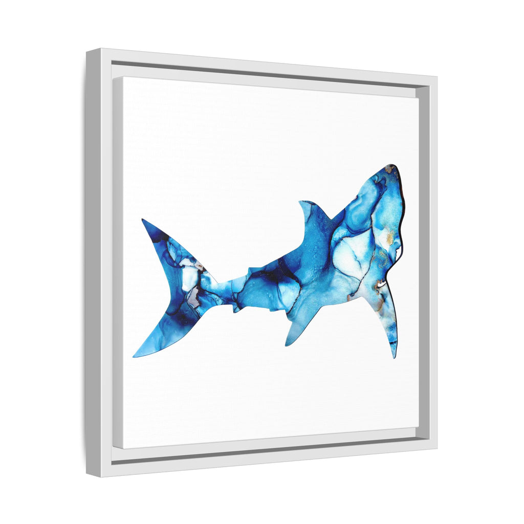 Great White 1, Matte Canvas, Framed (Multi-color)