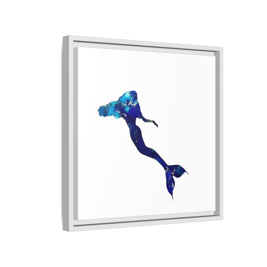 Mermaid 2, Matte Canvas, Framed (Multi-color)