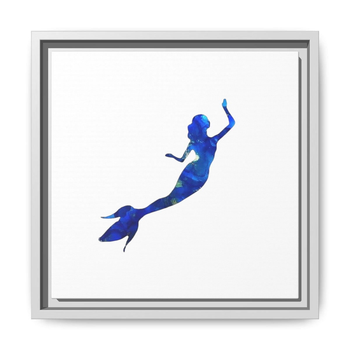 Mermaid 1, Matte Canvas, Framed (Multi-color)