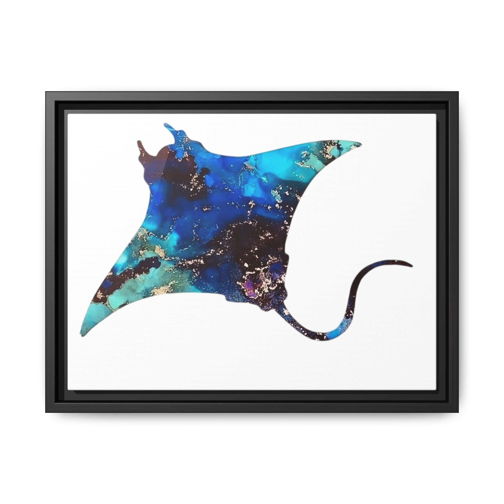 Ray 2, Matte Canvas, Framed (Multi-color)