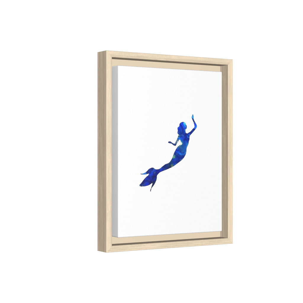 Mermaid 1, Matte Canvas, Framed (Multi-color)