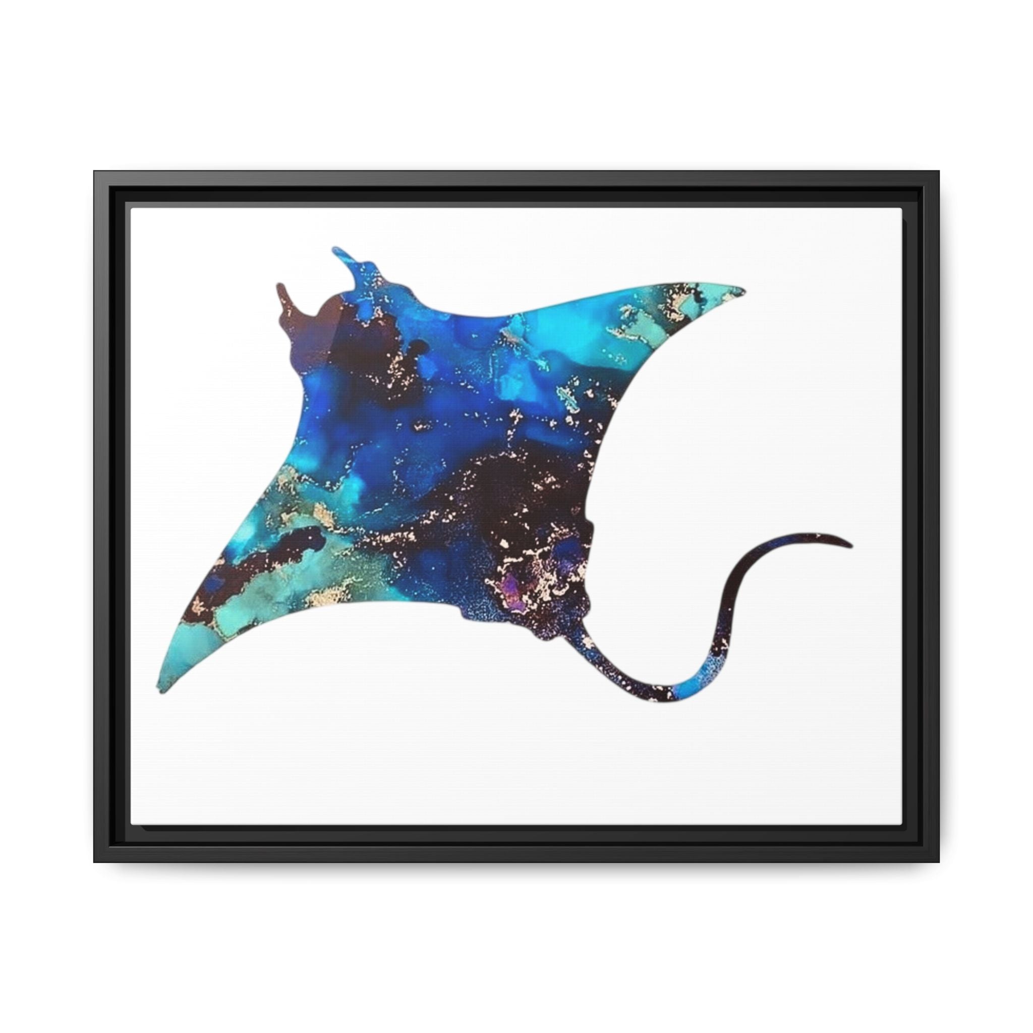 Ray 2, Matte Canvas, Framed (Multi-color)