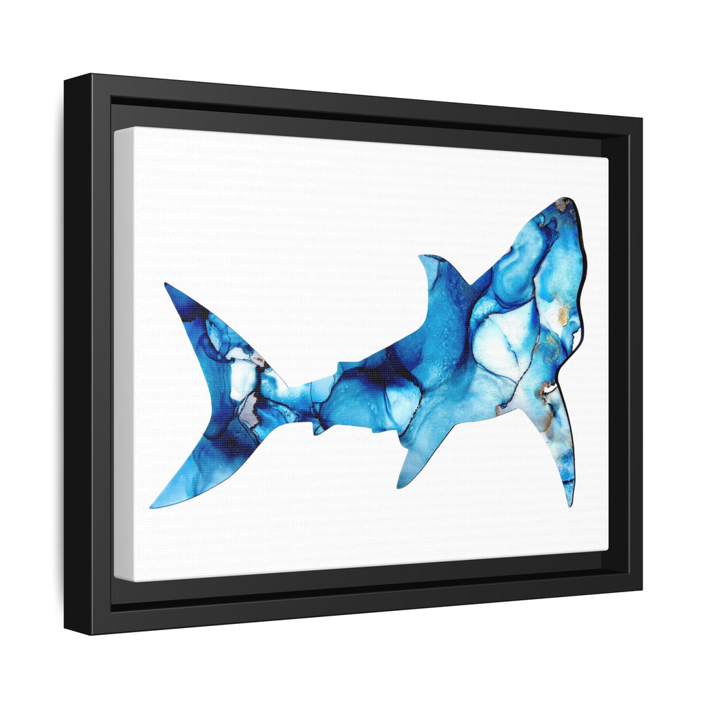 Great White 1, Matte Canvas, Framed (Multi-color)