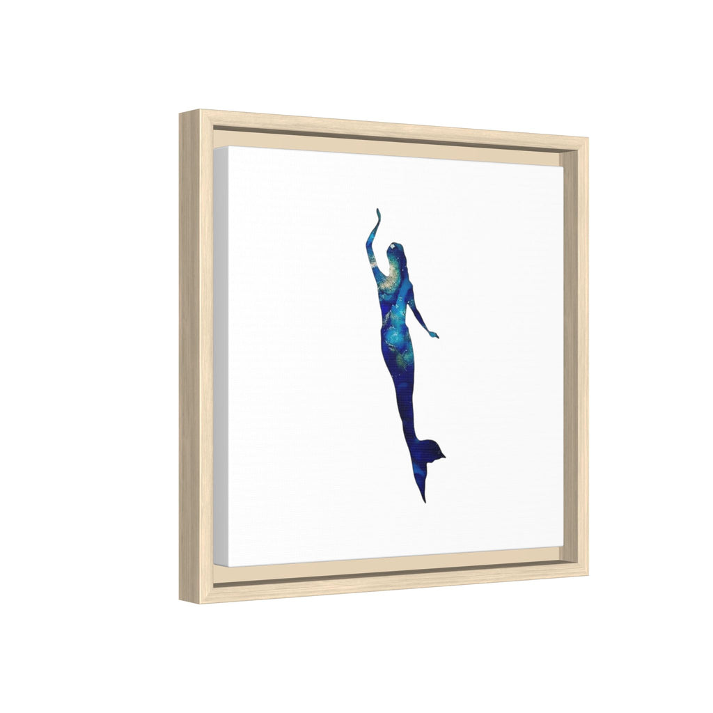 Mermaid 3, Matte Canvas, Framed (Multi-color)