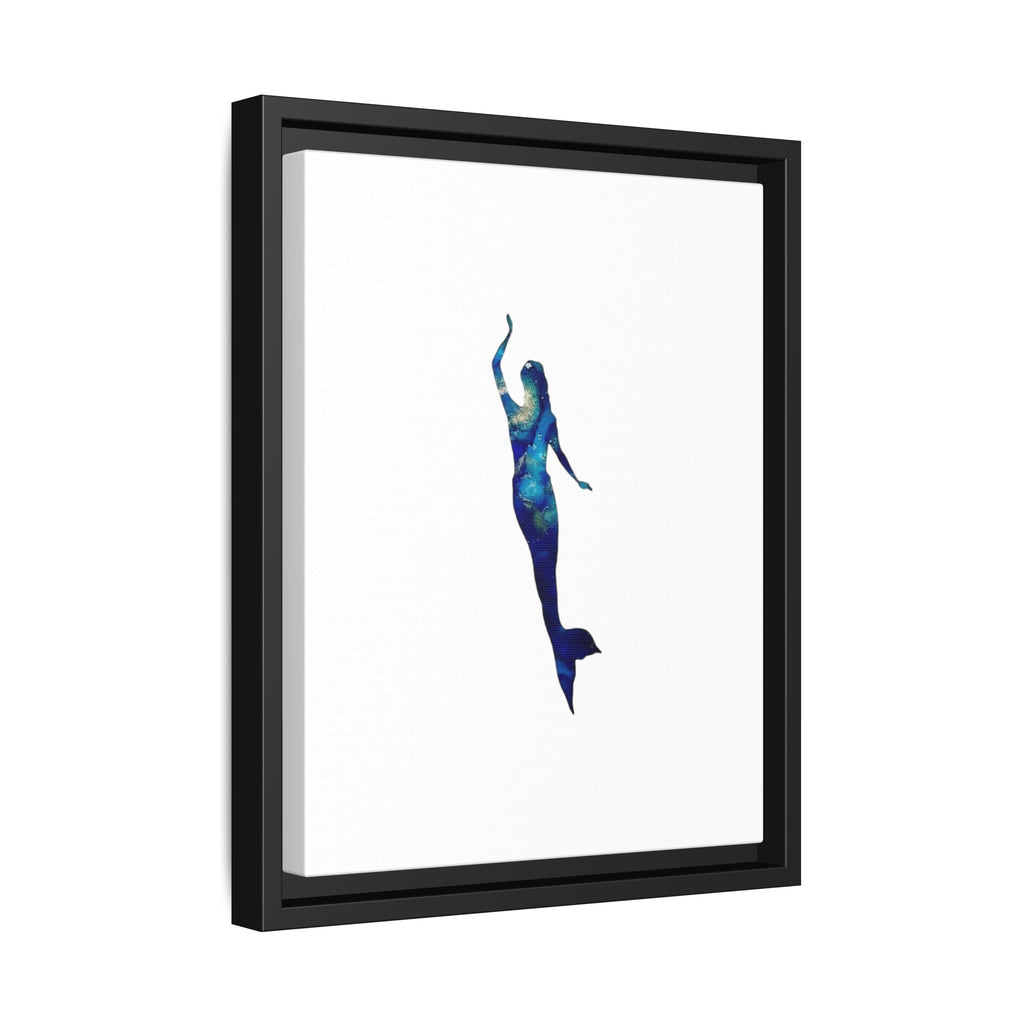 Mermaid 3, Matte Canvas, Framed (Multi-color)