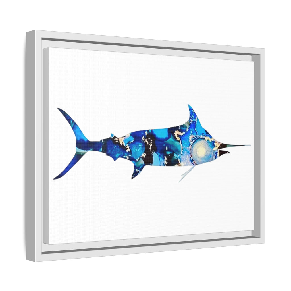 Swordfish, Matte Canvas, Framed (Multi-color)