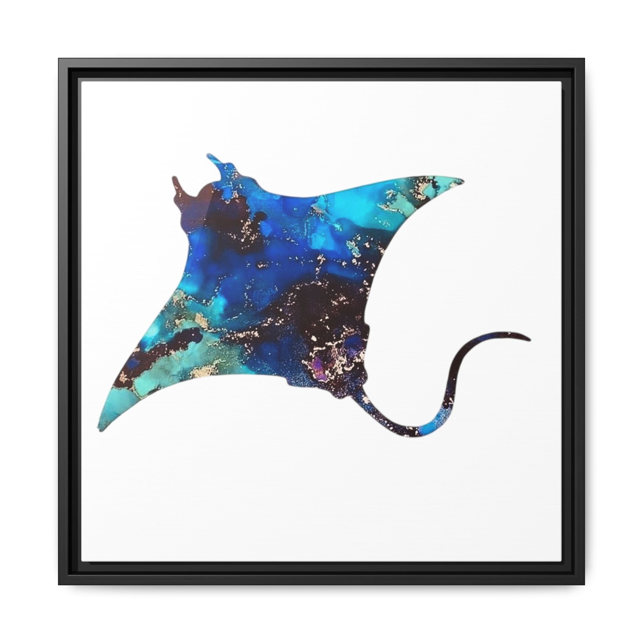 Ray 2, Matte Canvas, Framed (Multi-color)