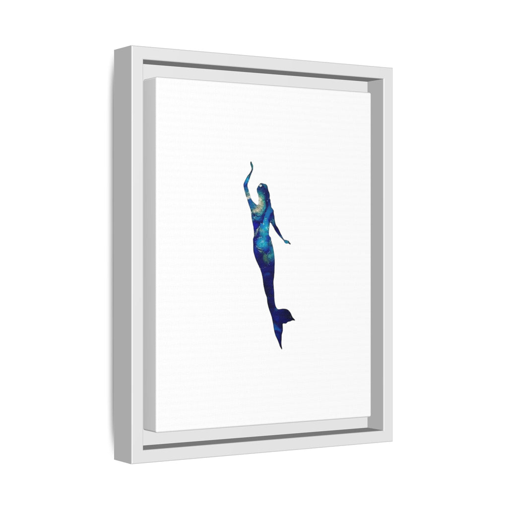 Mermaid 3, Matte Canvas, Framed (Multi-color)
