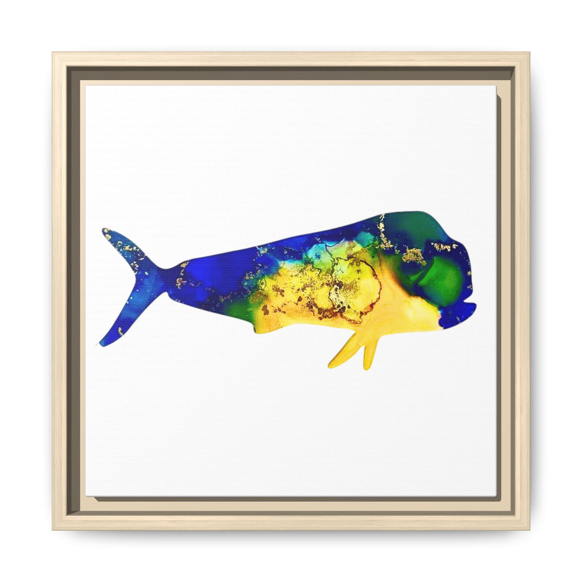 Mahi Mahi, Matte Canvas, Framed (Multi-color)