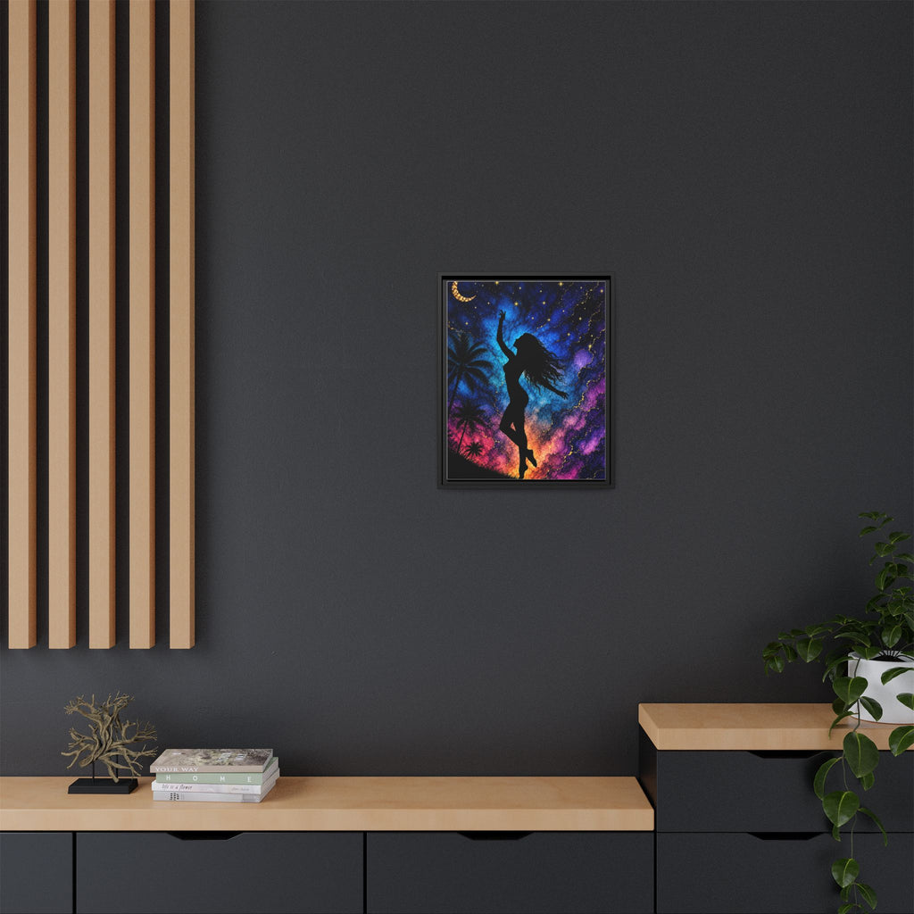 Luna Woman, Matte Canvas, Framed (Multi-color)