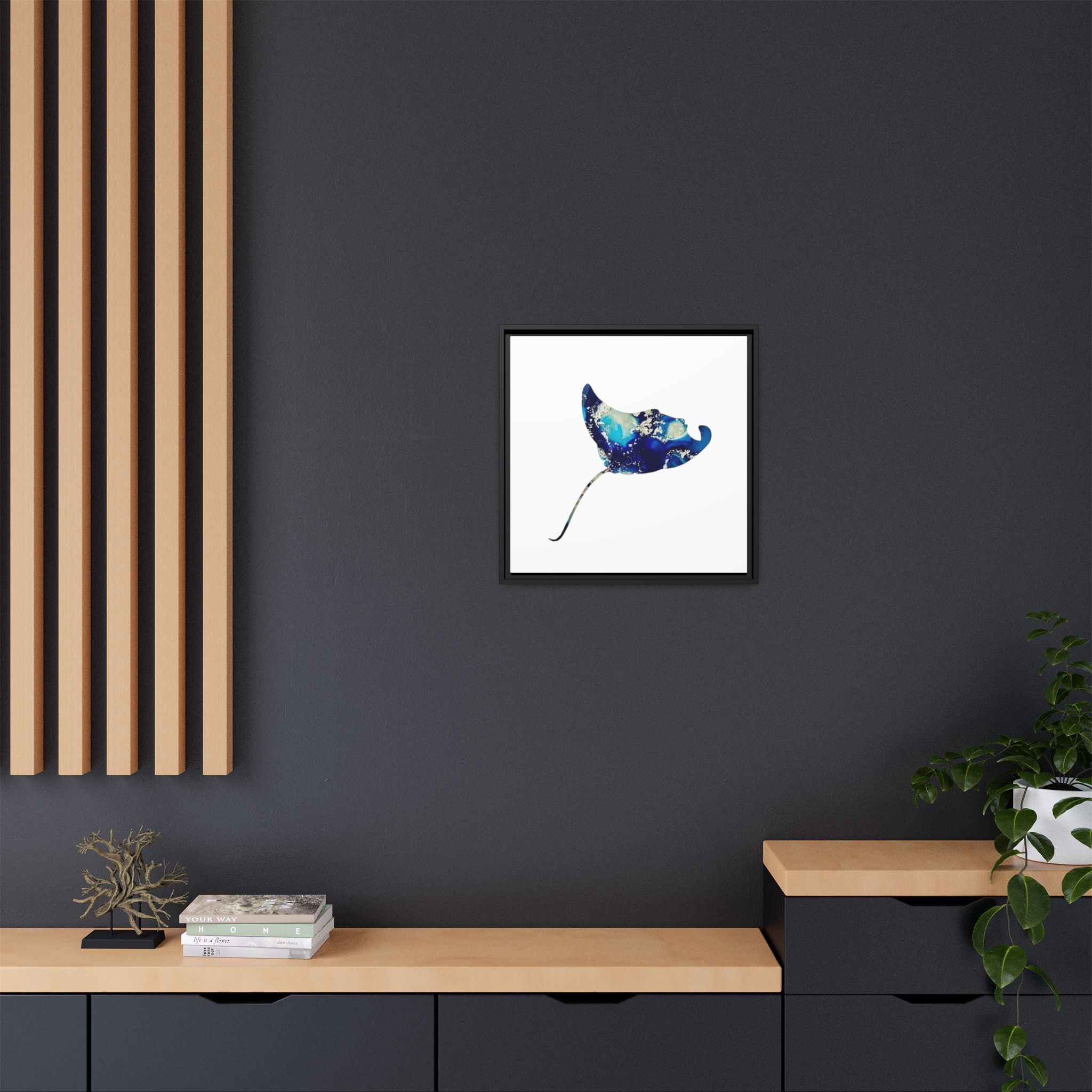 Ray 1, Matte Canvas, Framed (Multi-color)
