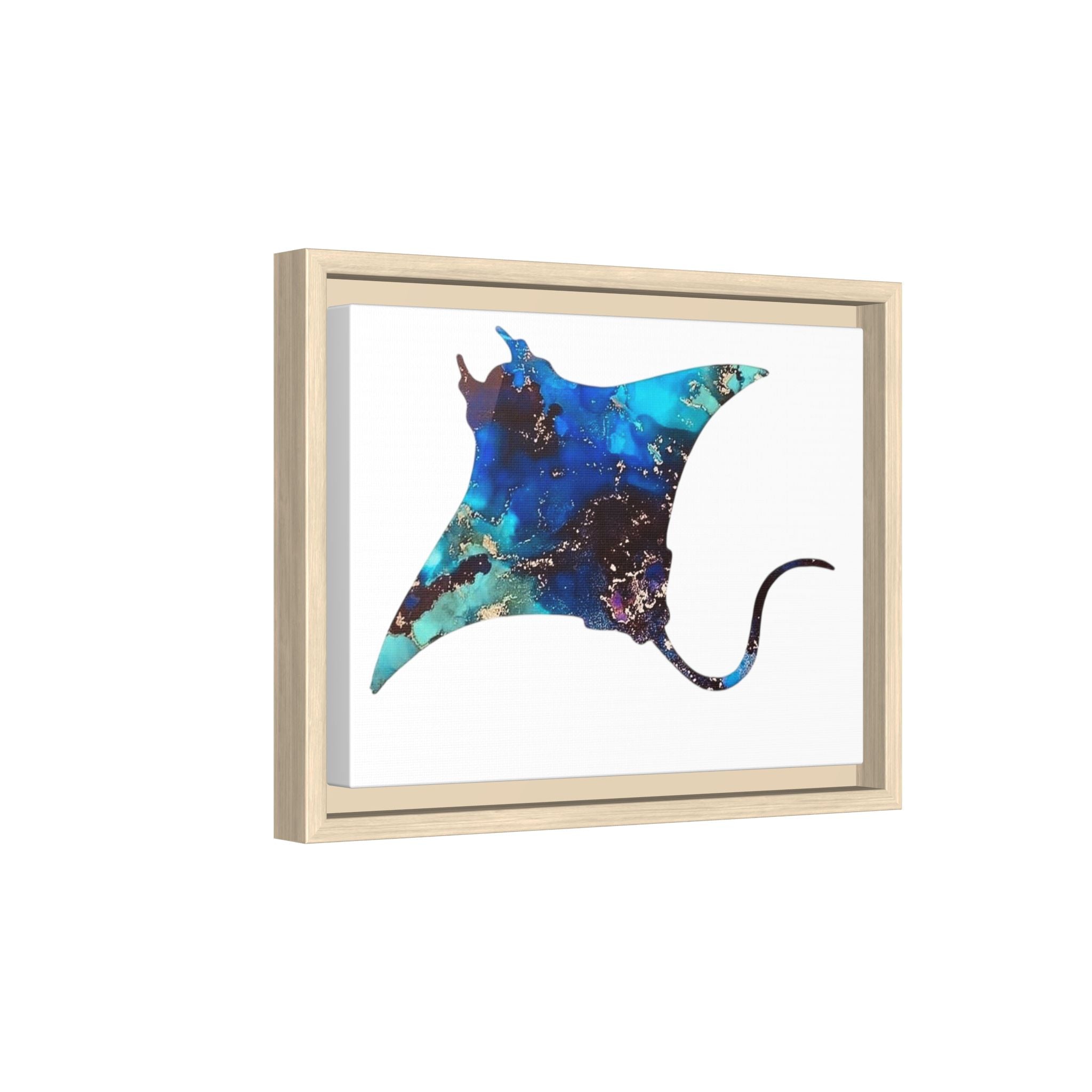 Ray 2, Matte Canvas, Framed (Multi-color)