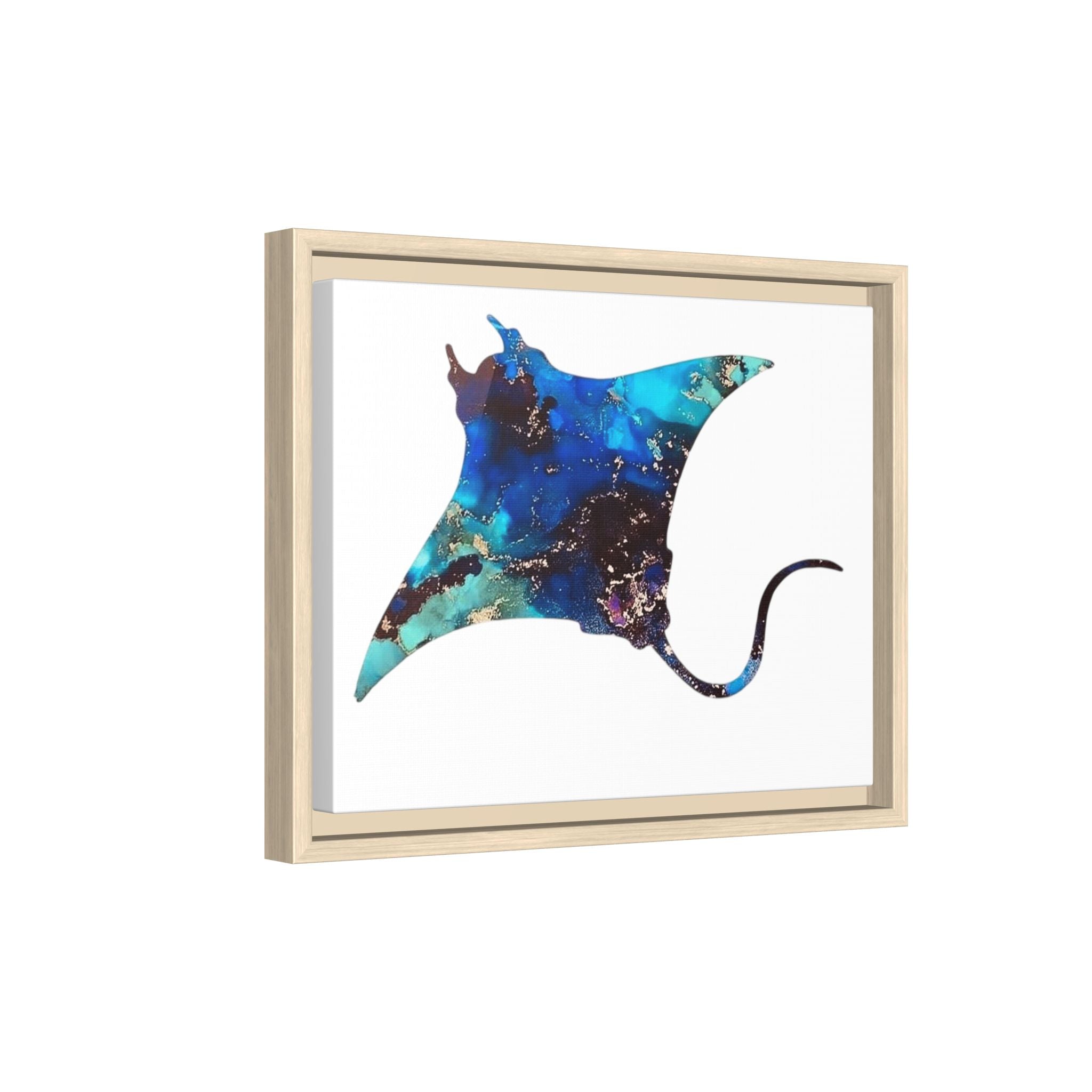 Ray 2, Matte Canvas, Framed (Multi-color)
