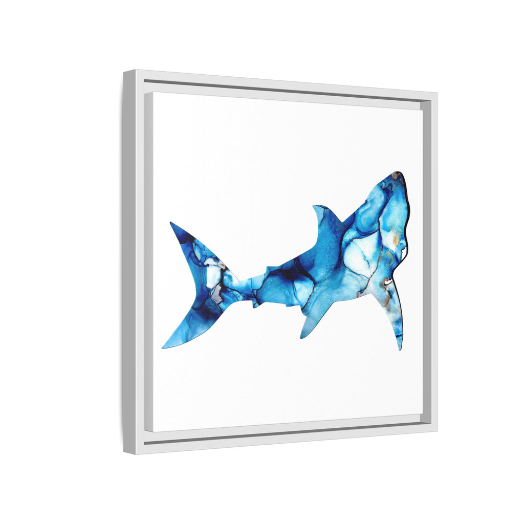 Great White 1, Matte Canvas, Framed (Multi-color)