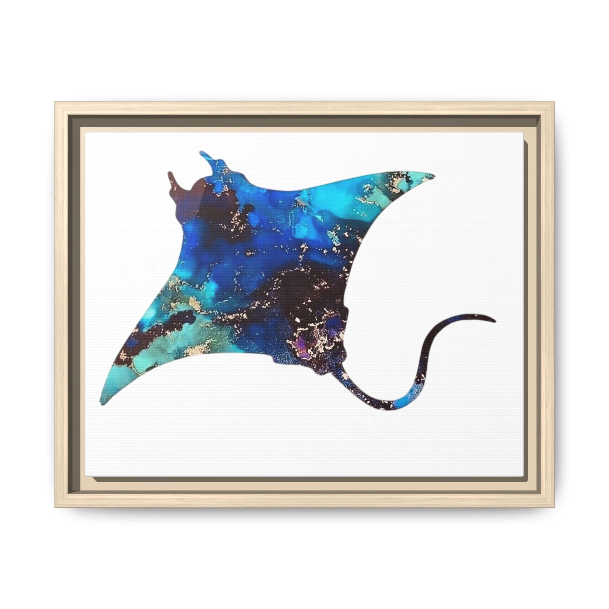 Ray 2, Matte Canvas, Framed (Multi-color)