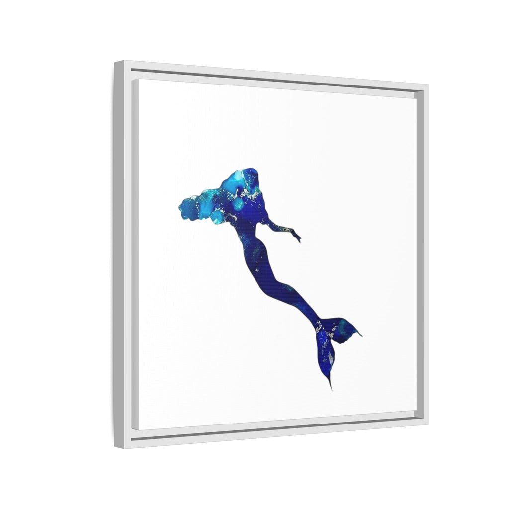 Mermaid 2, Matte Canvas, Framed (Multi-color)